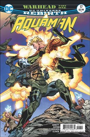 Aquaman (2016) issue 17 Brad Walker Cover