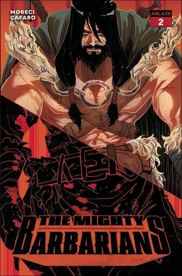 Mighty Barbarians issue 2 Erica D'Urso Cover