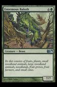 Magic the Gathering: 2010 Core Set (Base Set) card 180 Enormous Baloth