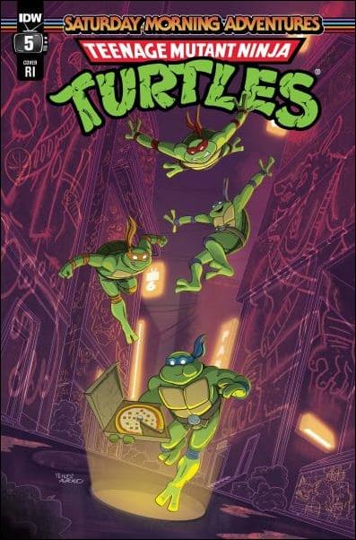 Teenage Mutant Ninja Turtles: Saturday Morning Adventures issue 5-D Freddie Williams II 1:10 Cover