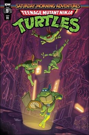 Teenage Mutant Ninja Turtles: Saturday Morning Adventures issue 5-D Freddie Williams II 1:10 Cover