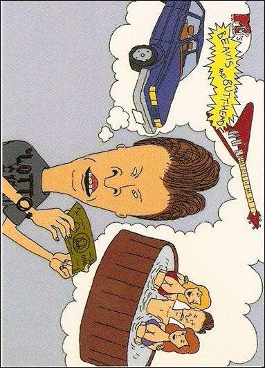 Beavis and Butt-Head (Base Set) card '0869' "Lotto"