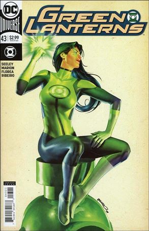 Green Lanterns issue 43-B Brandon Peterson Cover