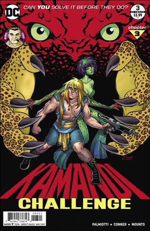 Kamandi Challenge issue 3-B Amanda Conner Cover