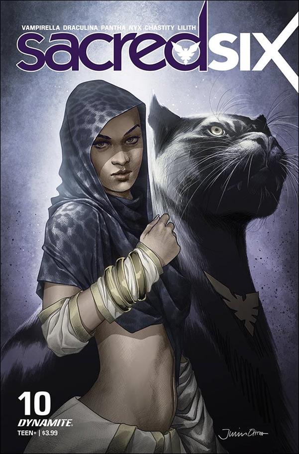 Sacred Six issue 10-F Julius Ohta Cover