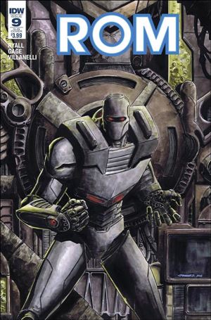 ROM (2016) issue 9-C Johnny Desjardins Subscription Cover