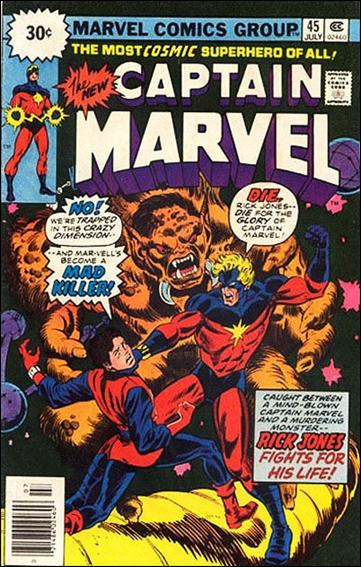 Captain Marvel (1968) issue 45-B 30 Cent Price Cover