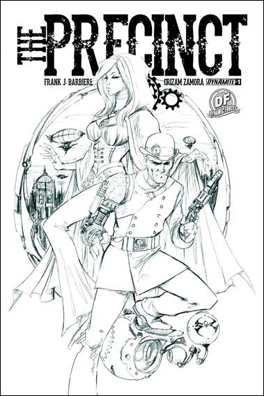 Precinct issue 1-G Joe Benitez Dynamic Forces Black & White Cover