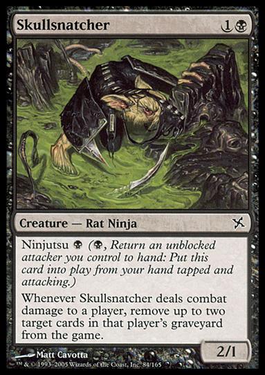 Magic the Gathering: Betrayers of Kamigawa (Base Set) card 84 Skullsnatcher