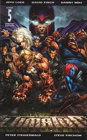 Ultimatum issue 5-E David Finch Gatefold Cover