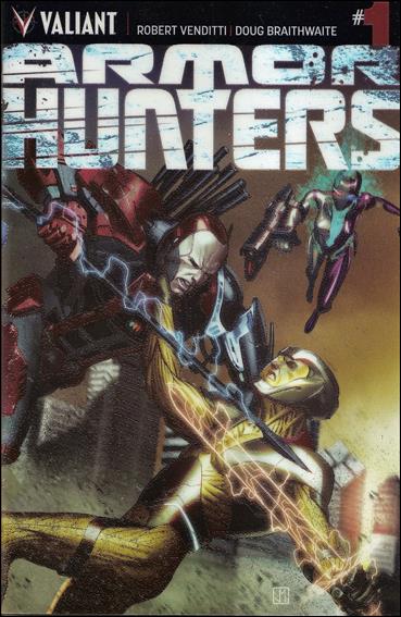 Armor Hunters issue 1-B Jorge Molina Wraparound Chromium Cover