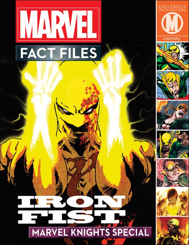 Marvel Fact Files Marvel Knights Special  issue 6 Iron Fist