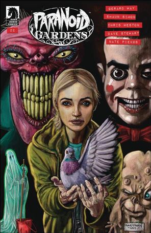 Paranoid Gardens issue 2-B Glenn Fabry Cover