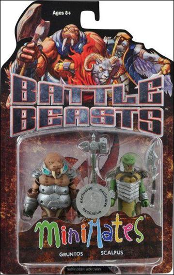 Battle Beasts Minimates (Toys R Us) figure 2 Gruntos and Scalpus