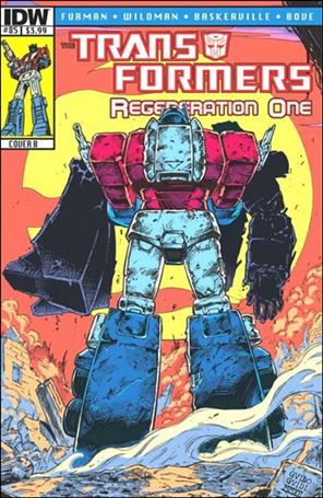 Transformers: Regeneration One issue 85-B Guido Guidi Cover