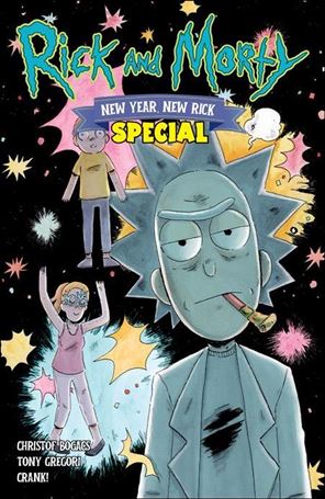 Rick and Morty: New Year, New Rick Special issue 1-B Beck Kubrick Cover