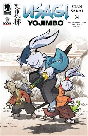 Usagi Yojimbo: Ten Thousand Plums issue 4-B Hitoshi Ariga Cover