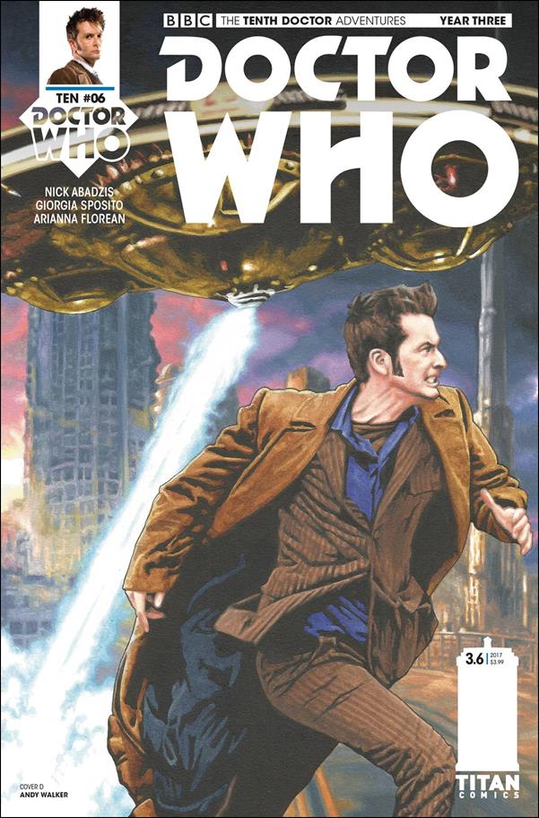 Doctor Who: The Tenth Doctor Year Three issue 6-D Andy Walker Cover