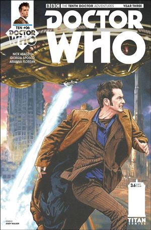 Doctor Who: The Tenth Doctor Year Three issue 6-D Andy Walker Cover