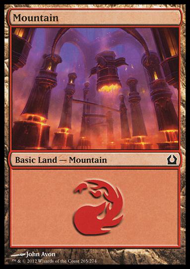 Magic the Gathering: Return to Ravnica (Base Set) card 265 Mountain