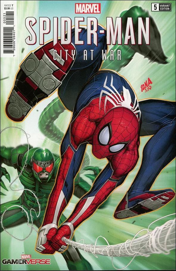 Spider-Man: City at War issue 5-C David Nakayama 1:25 Cover
