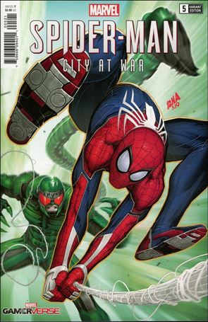 Spider-Man: City at War issue 5-C David Nakayama 1:25 Cover
