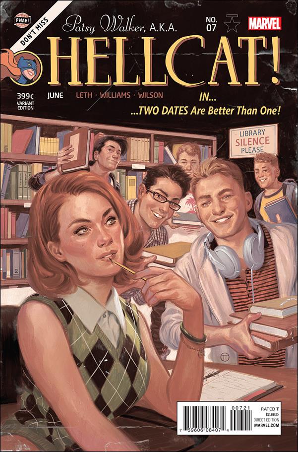 Patsy Walker, A.K.A. Hellcat! issue 7-B Julian Totino Tedesco 1:15 Classic Cover