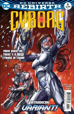 Cyborg (2016) issue 6 Mike Choi Cover