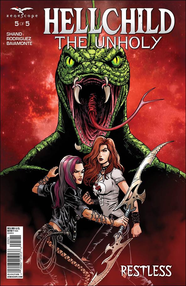 Hellchild: The Unholy issue 5-B Sami Kivela Cover