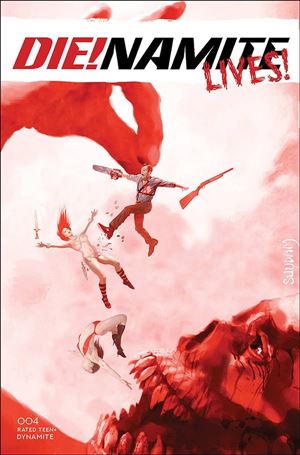 Die!namite Lives! issue 4-B Arthur Suydam Cover