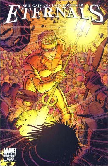 Eternals (2006) issue 6-B John Romita Jr. 1:25 Cover