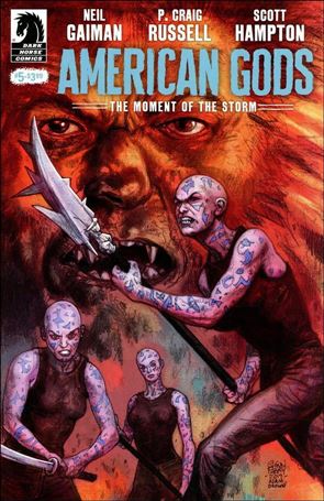 American Gods: The Moment of the Storm issue 5 Glenn Fabry Cover