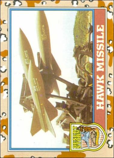 Desert Storm: Series 2 (Base Set) card 168 Hawk Missle