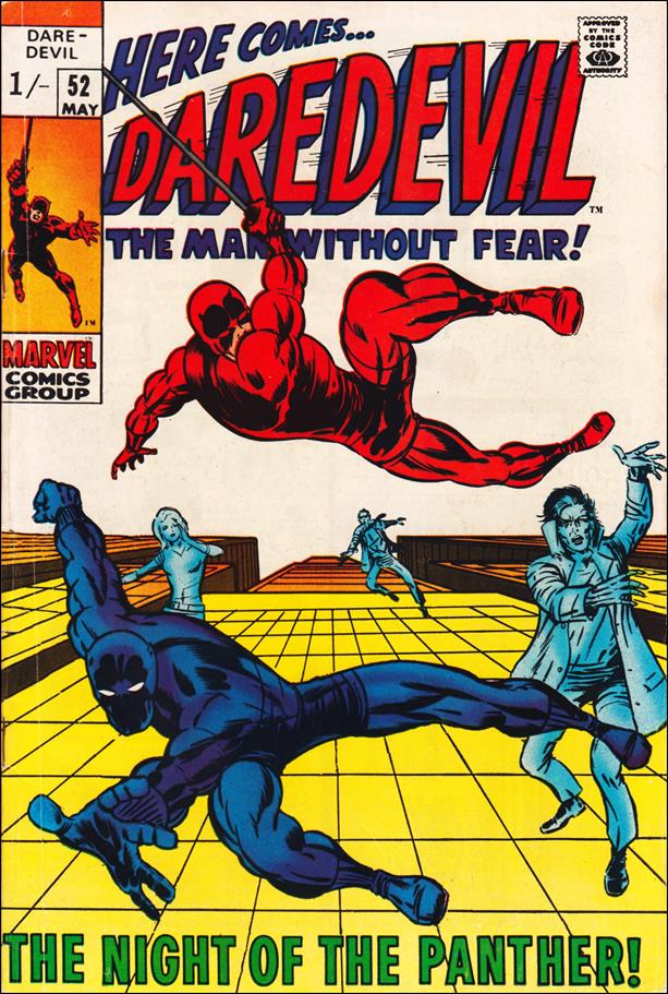 Daredevil (1964) issue 52-B UK Price Cover