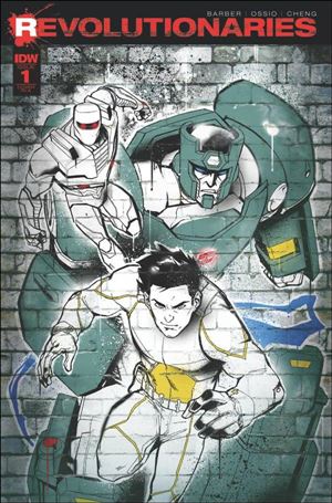 Revolutionaries issue 1-E Sara Pitre-Durocher 1:10 Cover