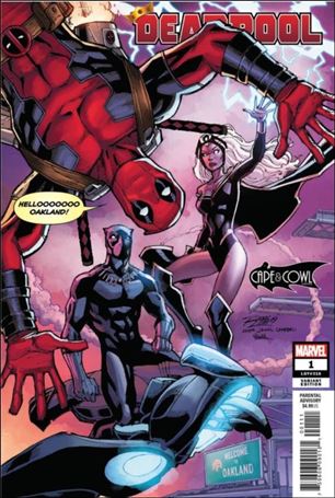 Deadpool (2020) issue 1-J Ron Lim Cape & Cowl Trade Dress Cover 1/3000
