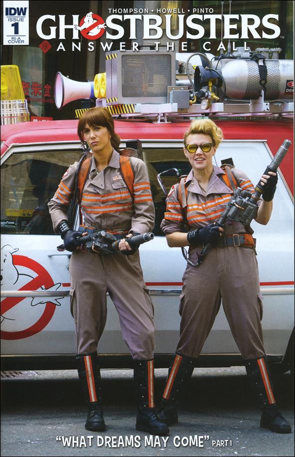 Ghostbusters: Answer the Call issue 1-C 1:10 Wraparound Photo Cover