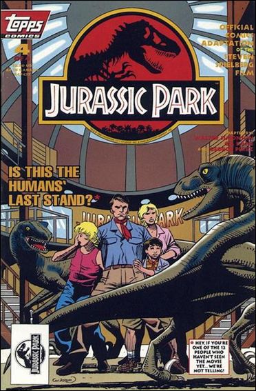 Jurassic Park (1993) issue 4-C Standard Edition