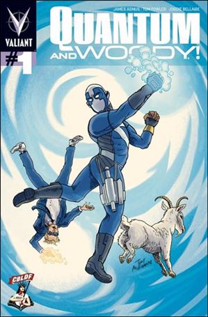 Quantum & Woody (2013) issue 1-E Tony Millionaire CBLDF Liberty Cover 1/750