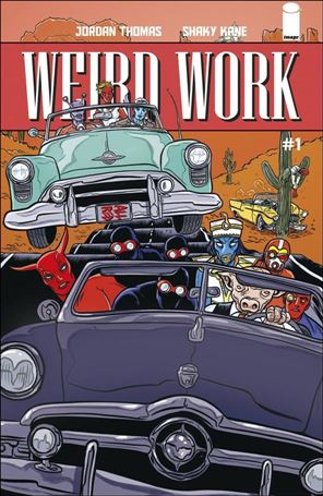 Weird Work issue 1-B Michael Allred Cover
