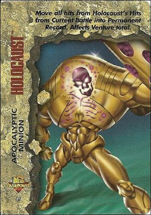 Marvel Overpower (Onslaught Expansion Set) card nn5 Holocaust: Apocalyptic Minion 