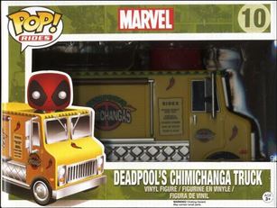POP! Rides figure 10 Deadpool's Chimichanga Truck (Yellow)
