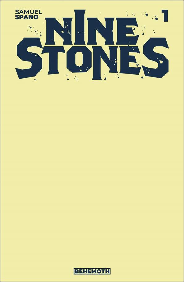 Nine Stones issue 1-E Blank/Sketch Cover