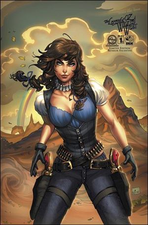 Legend of Oz: The Wicked West (2015) issue 1-C Nei Ruffino 1:8 Cover