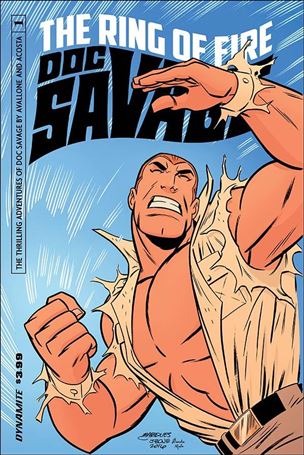Doc Savage: The Ring of Fire issue 1-B Anthony Marques Cover