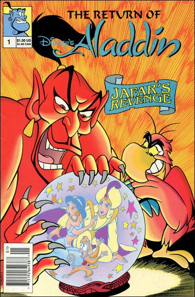 Return of Disney's Aladdin issue 1-B Newsstand Edition