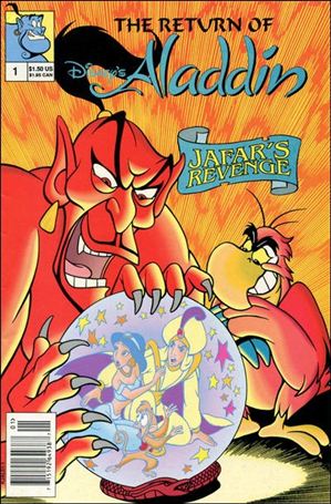 Return of Disney's Aladdin issue 1-B Newsstand Edition