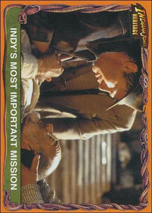 Indiana Jones Heritage (Base Set) card 77 Indy's Most Important Mission