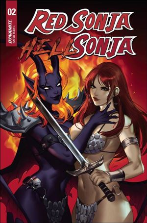Red Sonja / Hell Sonja issue 2-B Leirix Li Cover