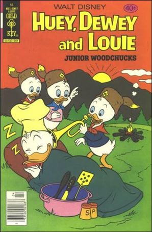 Walt Disney Huey, Dewey and Louie: Junior Woodchucks  issue 55